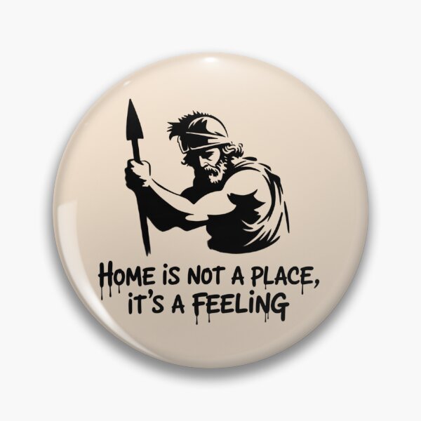 Item preview, Banksy - Home is not a place, it's a feeling designed and sold by 123ks.