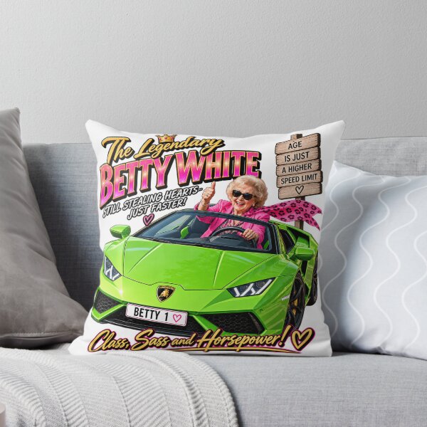 Item preview, The Legendary Betty White - Still Stealing Hearts - Just Faster designed and sold by Legendary-Icons.