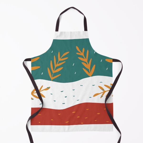 Item preview, Abstract Leaves and Wavy Color Block Art designed and sold by PIXeez⭐️⭐️⭐️⭐️⭐️.