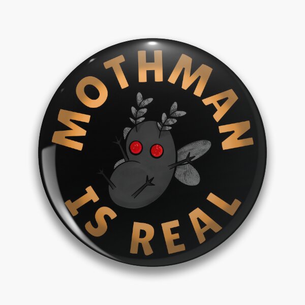 Item preview, Mothman is Real designed and sold by ClarissaDoodles.