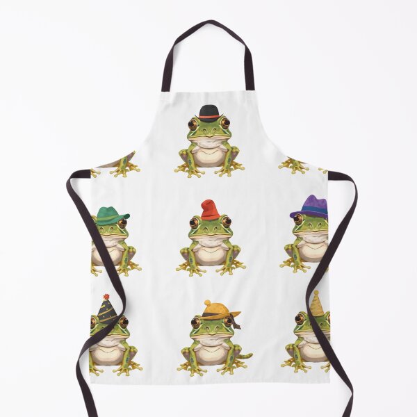 Item preview, Frogs in Tiny Hats designed and sold by catcurio.