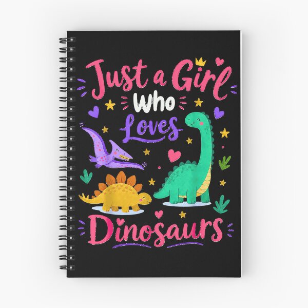Item preview, Just A Girl Who Loves Dinosaurs Cartoon Design designed and sold by Byhergawaa.