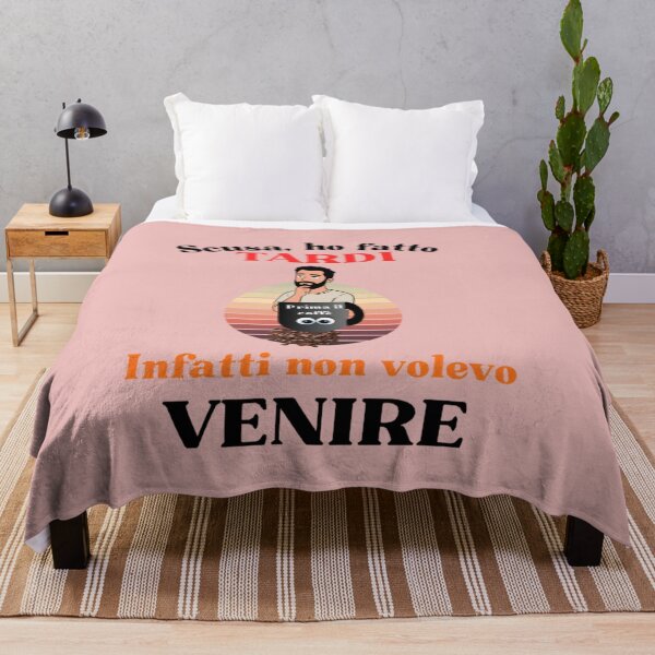 Item preview, Scusa Ho Fatto Tardi – Funny Italian Coffee Quote designed and sold by The Kawaii Forge.
