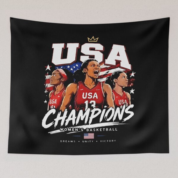 Item preview, USA Champion FIBA Women’s Basketball World Cup 2026 designed and sold by ismaelgeme.