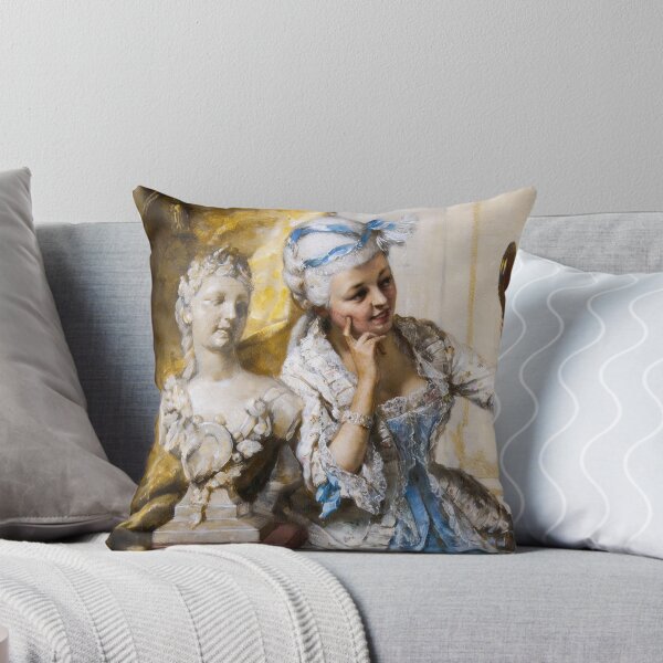 Item preview, Rococo lady with a mirror by Hans Sperlich designed and sold by The Breathing Paint.