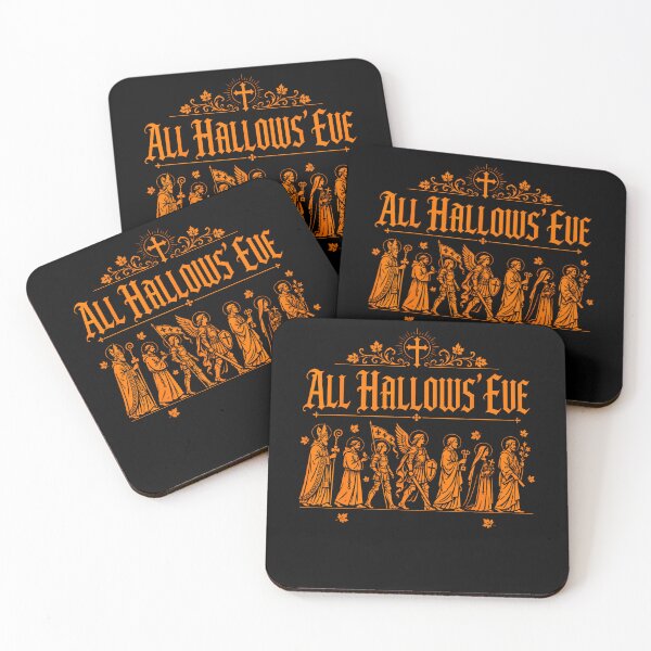 Item preview, All Hallows' Eve Catholic Traditional Christian Saints Fall designed and sold by darriahad.