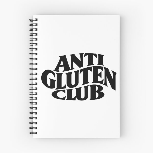 Item preview, Anti Gluten Club – Retro Gluten-Free Typography designed and sold by samgen6.