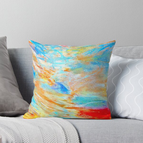 Item preview, abstract in red and turquoise designed and sold by Tereza Pilar  Art.