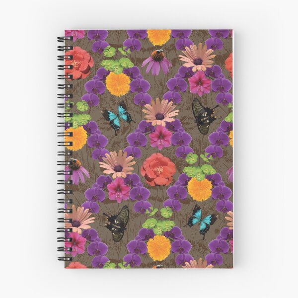 Item preview, Tropical Flowers Diamonds with Dark Background designed and sold by Digitalmyth's Designs.