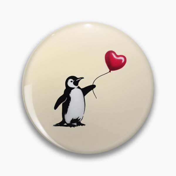 Item preview, Banksy penguin designed and sold by 123ks.