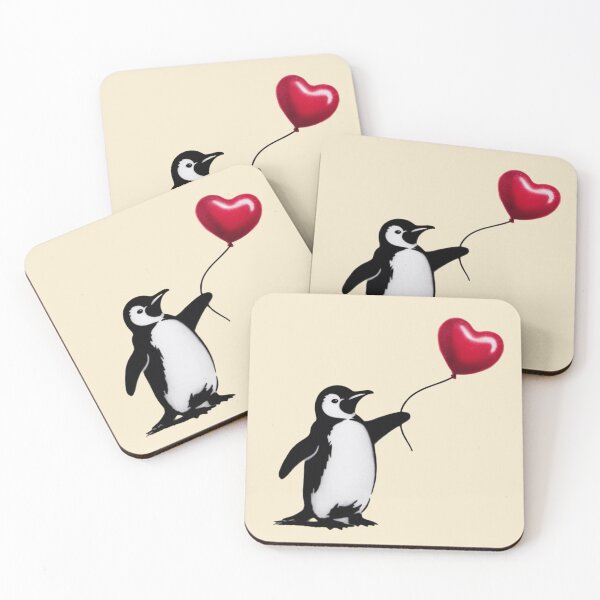Item preview, Banksy penguin designed and sold by 123ks.