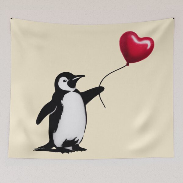 Artikelvorschau, Banksy-Pinguin entworfen und verkauft von 123ks.