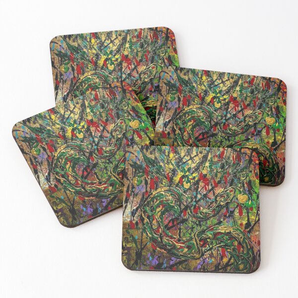 Item preview, Splatter Camouflage Paint Art / Expulsion Of Dragon Beast designed and sold by Vasator1585.