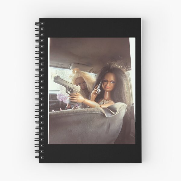 Item preview, Two Barbie Dolls In Car With Gun designed and sold by ismaelgeme.