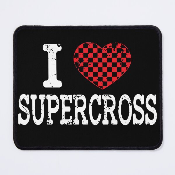 Item preview, I Heart Supercross, I Love Supercross designed and sold by DirtyGirlGraphics.