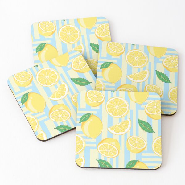Item preview, Cute Fresh Lemon Seamless Pattern designed and sold by nurabear.