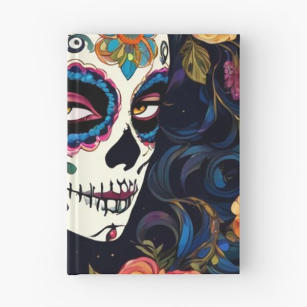 Item preview, Colorful Sugar Skull Lady designed and sold by TheDarkWardrobe.