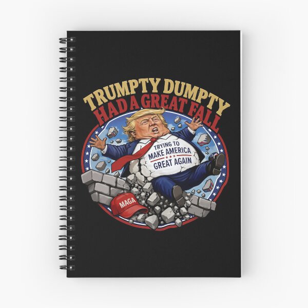 Item preview, Trumpty Dumpty Had A Great Fall Trying To Make America Great Again designed and sold by ismaelgeme.