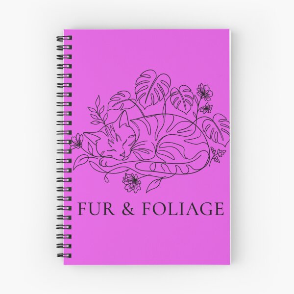 Item preview, Sleeping Cat Botanical Leaves - Minimalist Continuous Line Art designed and sold by ODELUNITY.