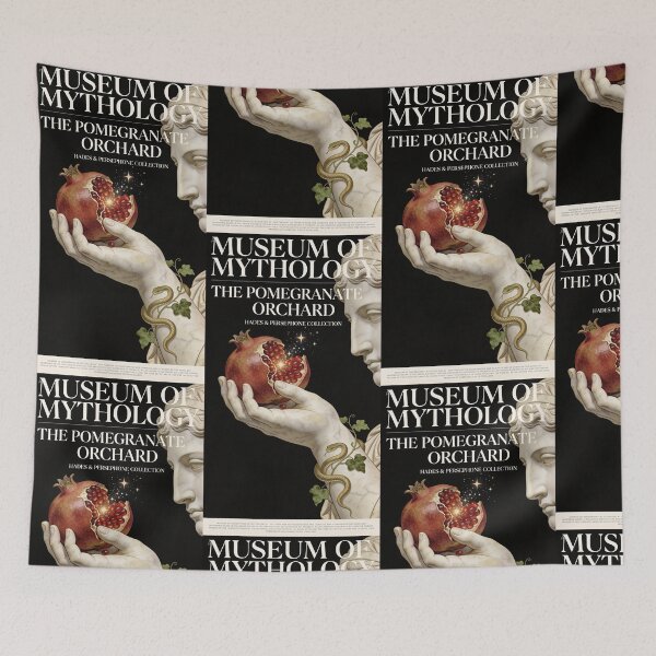 Item preview, The Pomegranate Orchard Antique Museum Poster  designed and sold by GodsMonsterss.
