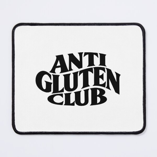 Item preview, Anti Gluten Club – Retro Gluten-Free Typography designed and sold by samgen6.