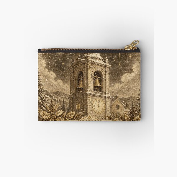 Item preview, Vintage Christmas Church Bells Art designed and sold by SunnyDesign82.