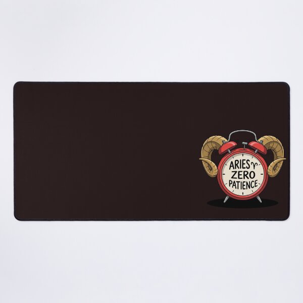 Item preview, Aries Zero Patience designed and sold by Rare By Hero.