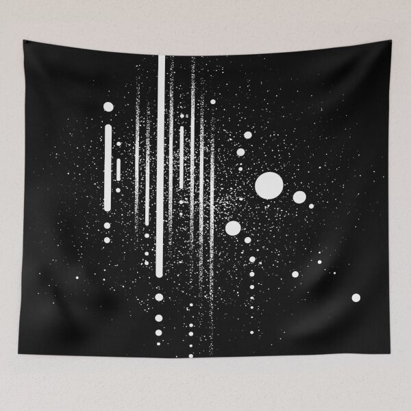Item preview, Vertical Cosmic Data Lines designed and sold by folskullyz.