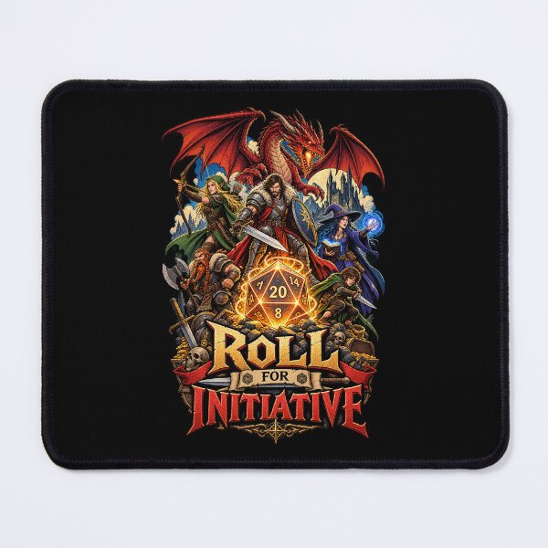 Item preview, D&D Roll for Initiative Fantasy Party designed and sold by Gabriela Mihai.