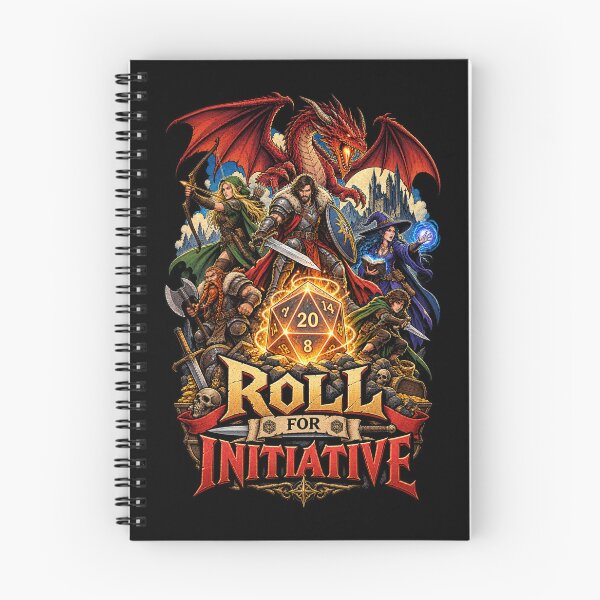 Item preview, D&D Roll for Initiative Fantasy Party designed and sold by Gabriela Mihai.