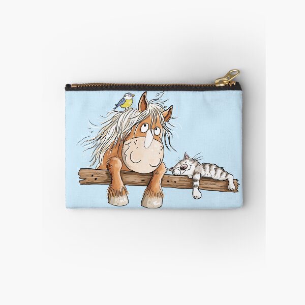 Item preview, Horse Cat and Bird I Funny Animal Friends Cartoon designed and sold by modartis.