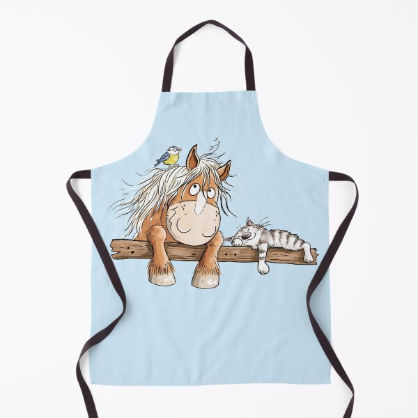 Item preview, Horse Cat and Bird I Funny Animal Friends Cartoon designed and sold by modartis.