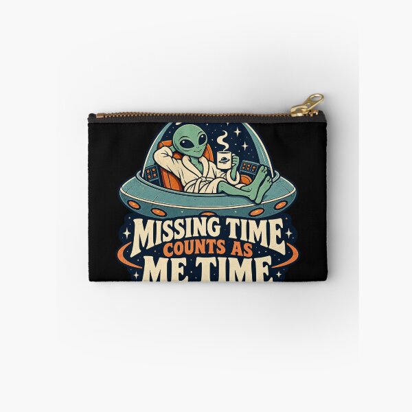Item preview, Missing Time Counts as Me Time Alien designed and sold by thefreezoneart.