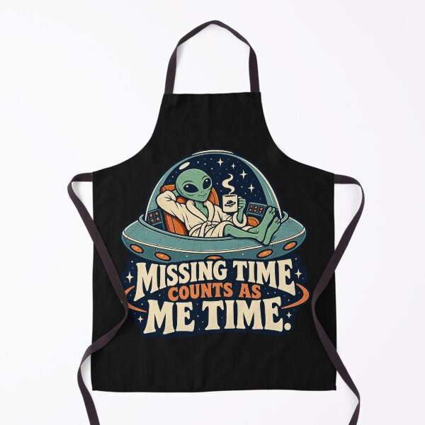 Item preview, Missing Time Counts as Me Time Alien designed and sold by thefreezoneart.
