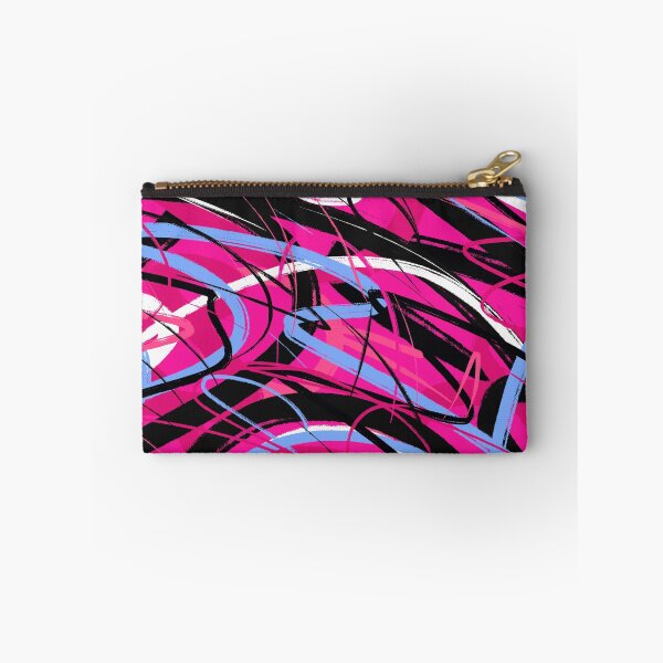 Item preview, Abstract Swirls in Pink and Black  designed and sold by DanielleGensler.
