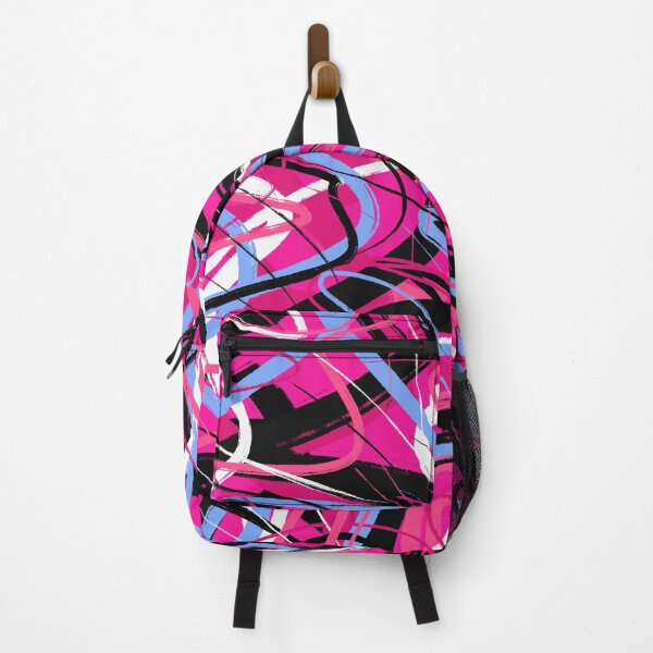 Item preview, Abstract Swirls in Pink and Black designed and sold by DanielleGensler.