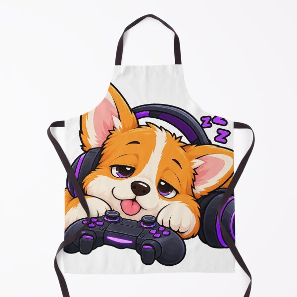 Item preview, Tired Corgi Gamer After a Game designed and sold by OLIVER-AGOUR.