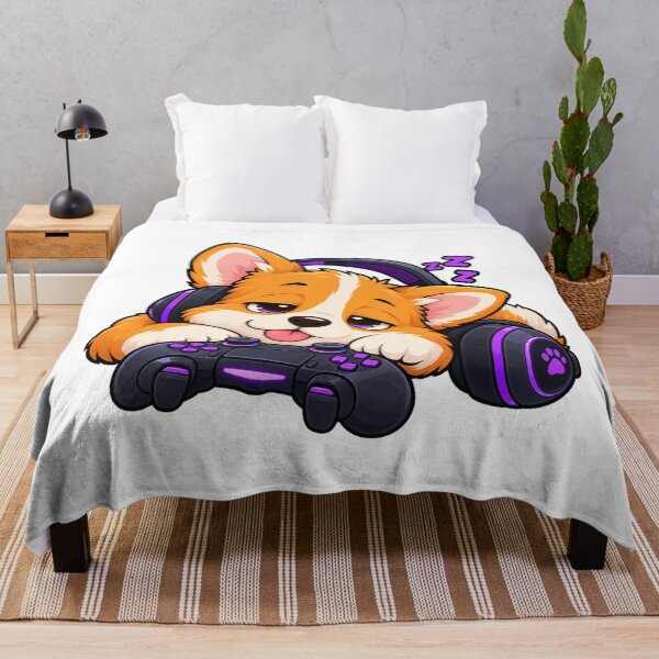 Item preview, Tired Corgi Gamer After a Game designed and sold by OLIVER-AGOUR.