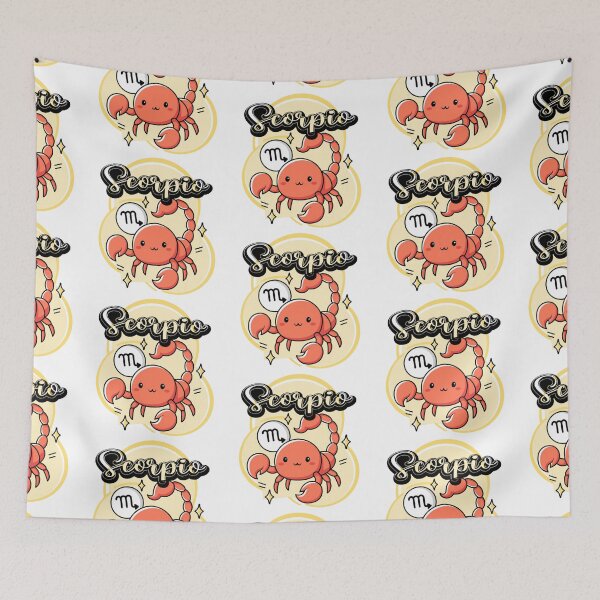 Item preview, Scorpio- yellow & orange  designed and sold by priyankajustine.