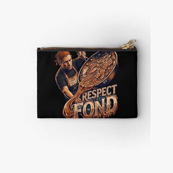 Item preview, Respect the Fond Chef Design, Chef Gift, Professional Chef Humor, Line Cook Gift, Culinary Gift, Kitchen Crew, Restaurant Chef, Cooking Gift, Chef Life, Kitchen Humor, French Cooking designed and sold by Typologystudios.