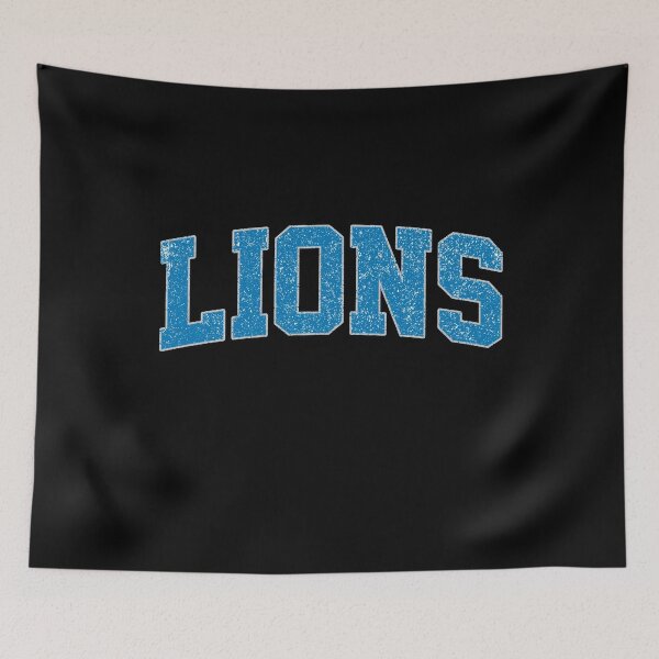 Item preview, Vintage Lions Classic Distressed Football Sports Team Spirit designed and sold by RockTheFeal.