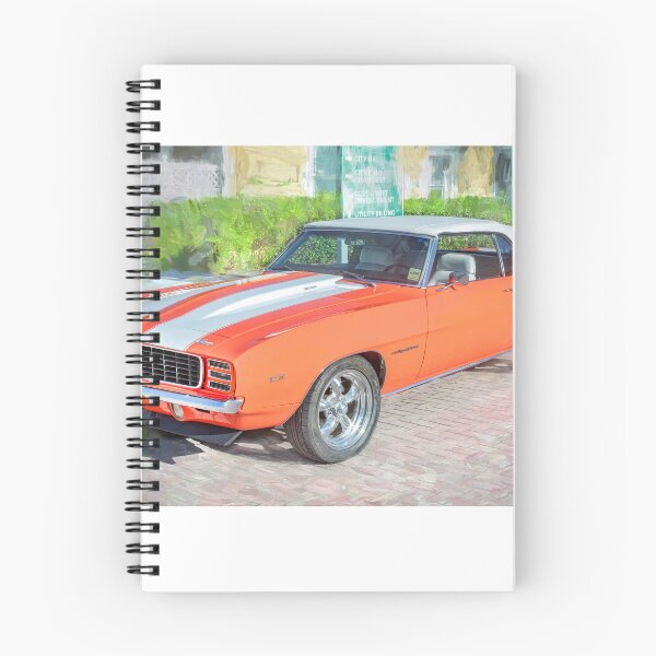Item preview, 1969 Orange White Camaro RS 302 Convertible designed and sold by RichFrancoCars.