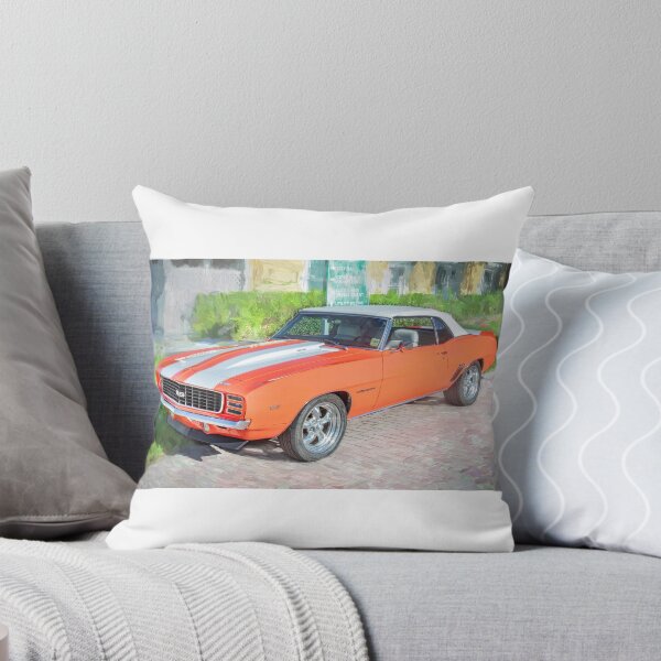 Item preview, 1969 Orange White Camaro RS 302 Convertible designed and sold by RichFrancoCars.
