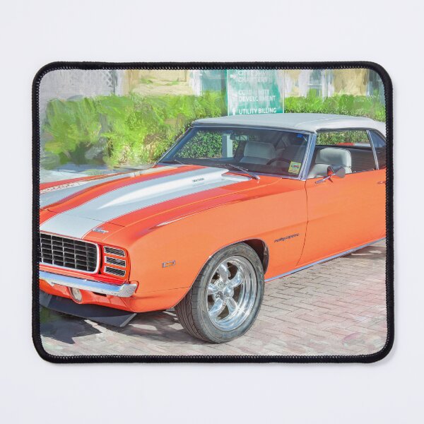 Item preview, 1969 Orange White Camaro RS 302 Convertible designed and sold by RichFrancoCars.