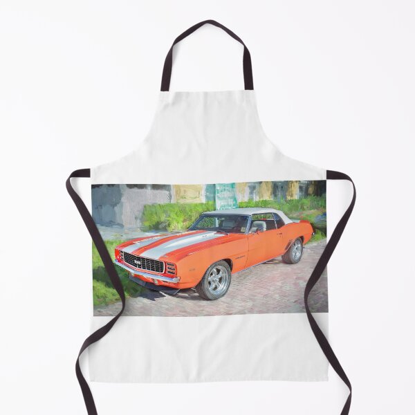 Item preview, 1969 Orange White Camaro RS 302 Convertible designed and sold by RichFrancoCars.