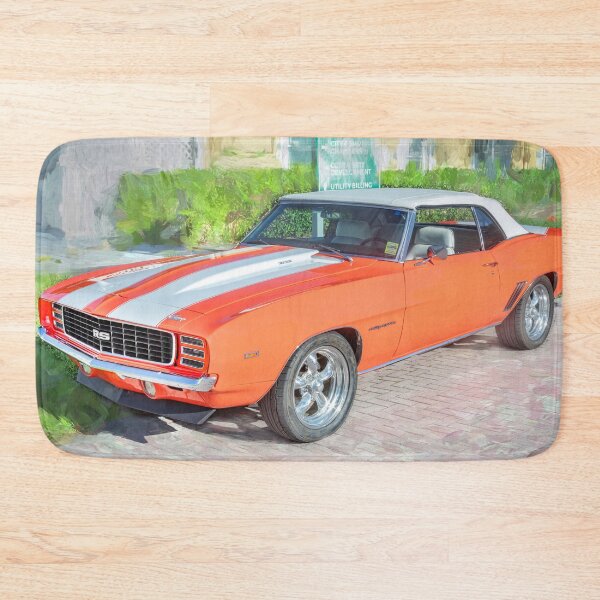 Item preview, 1969 Orange White Camaro RS 302 Convertible designed and sold by RichFrancoCars.