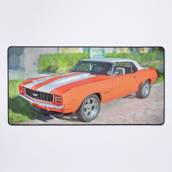 Item preview, 1969 Orange White Camaro RS 302 Convertible designed and sold by RichFrancoCars.