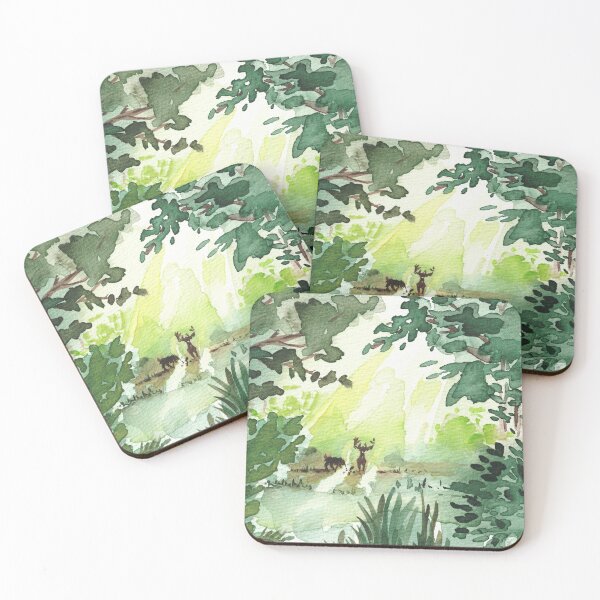 Item preview, Deer in the forest designed and sold by Antje Wauer.