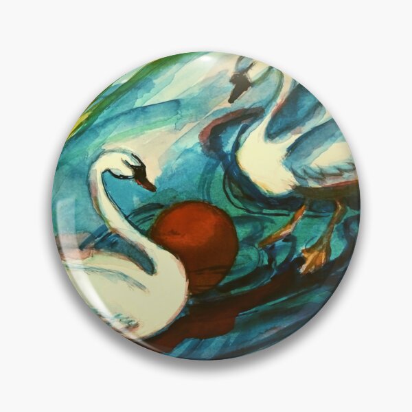Item preview, Swans from Martówka, Toruń, Playing Ball at Sunset designed and sold by Marzena Salwowska.