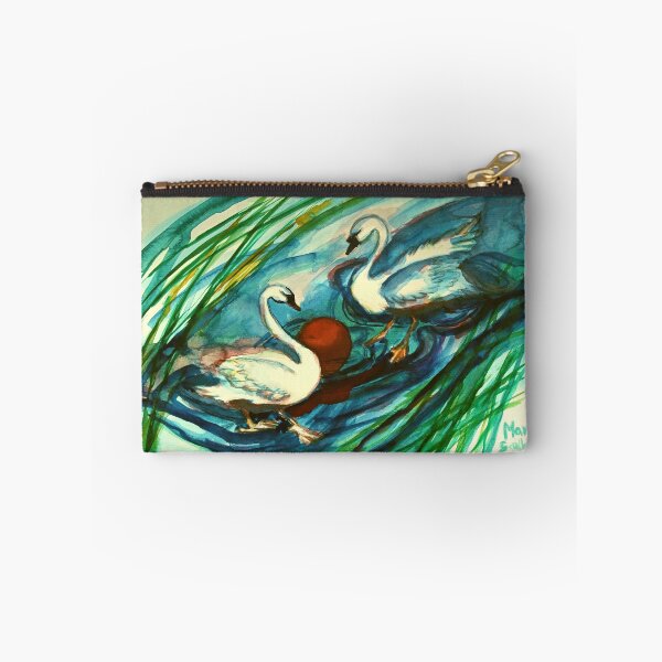Item preview, Swans from Martówka, Toruń, Playing Ball at Sunset designed and sold by Marzena Salwowska.
